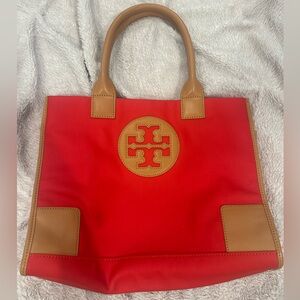 Tory Burch Women’s Red and brown Tote bag